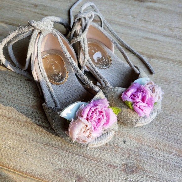 Joyfolie floral peep toe shoes - Picture 2 of 7